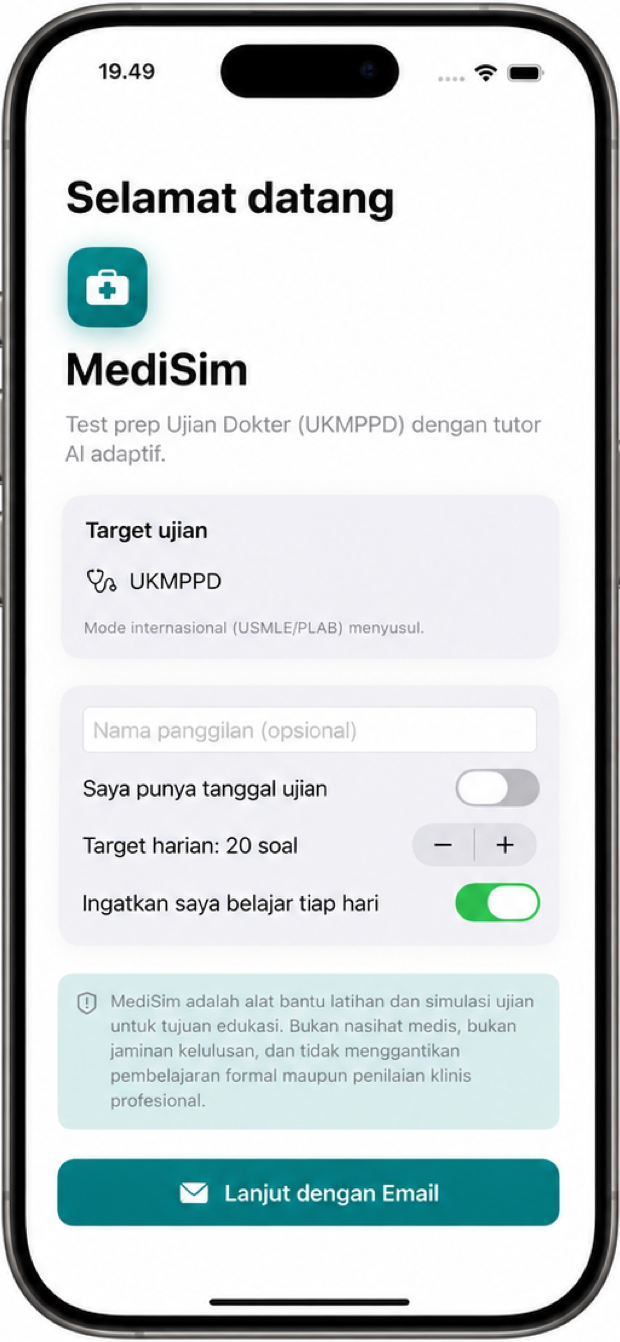 UjianDokter UKMPPD Test screenshot 5