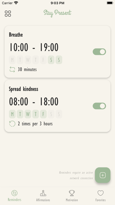 Stay Present Screenshot