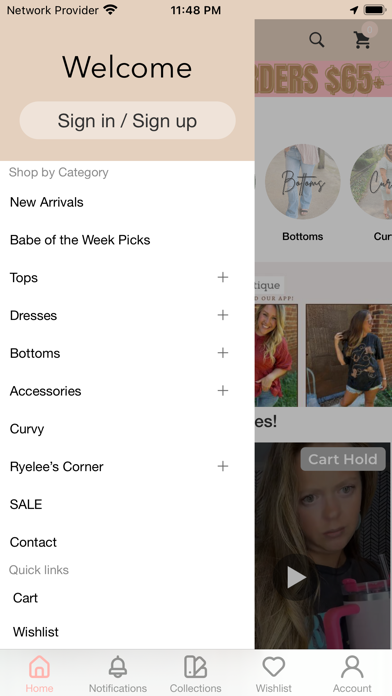 May Lane Boutique Screenshot