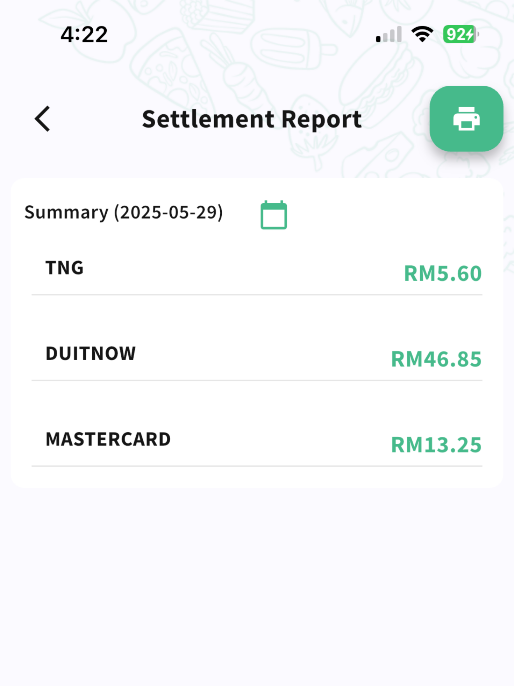EatMol MO POS screenshot 7