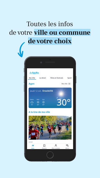 Le Petit Bleu d'Agen - Actus Screenshot