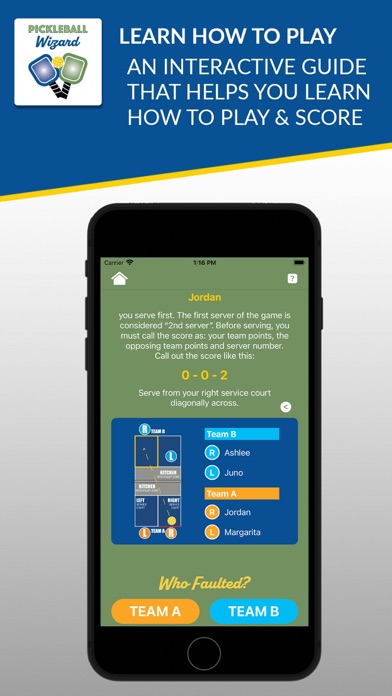 Pickleball Wizard Screenshot 3 - AppWisp.com