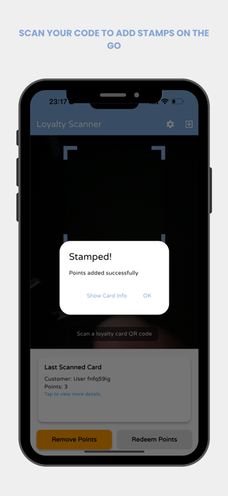 Loyalty Stamp App Screenshot 6 of 8