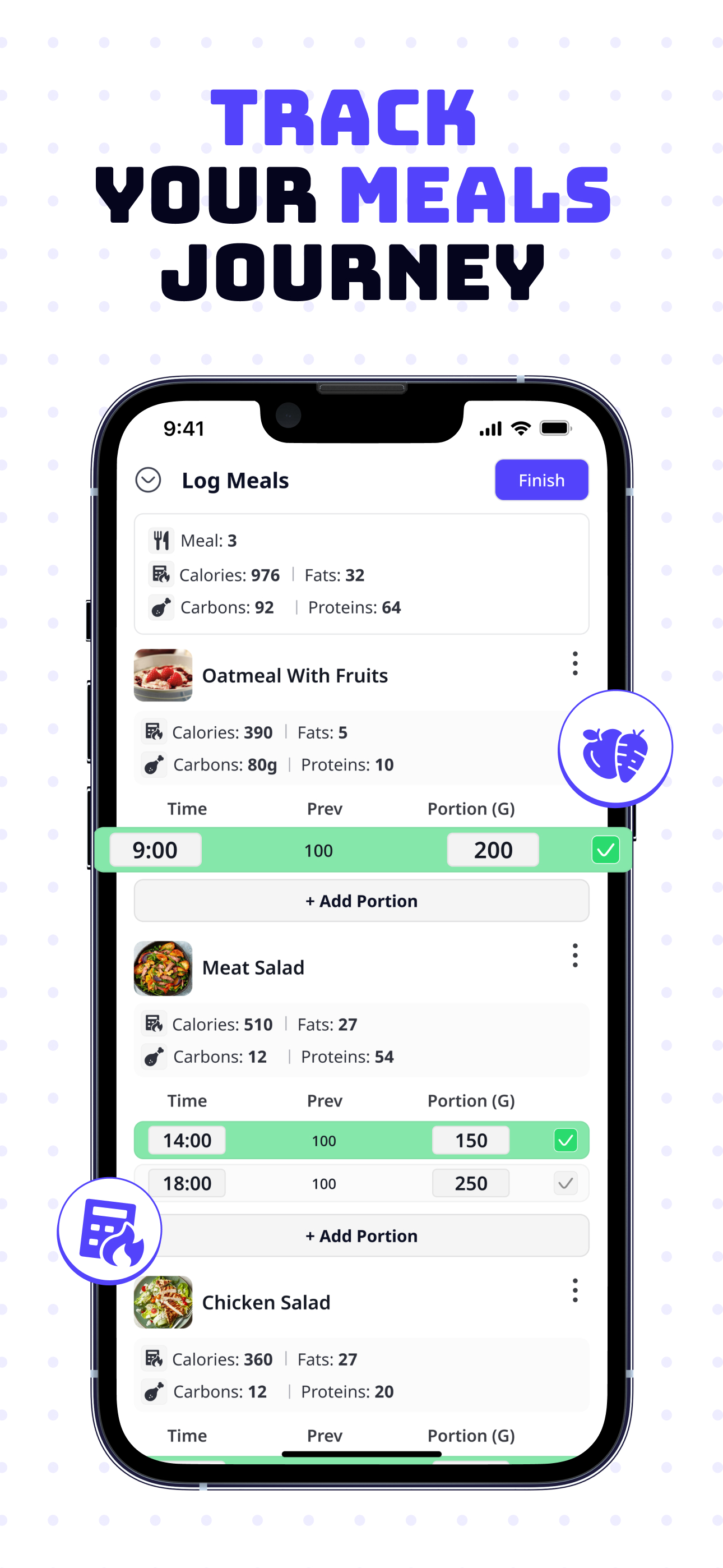FitTrail - Workout & Nutrition screenshot 3