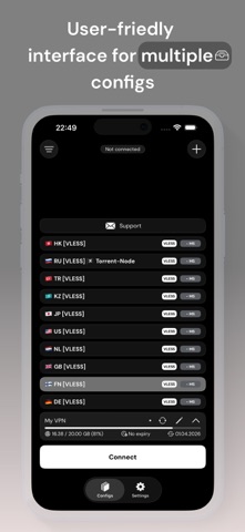 RabbitHole – VPN client Screenshot 2 of 3