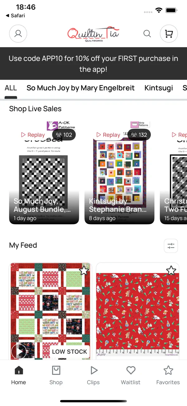 Screenshot #2 pour Quiltin' Tia Quiltworks
