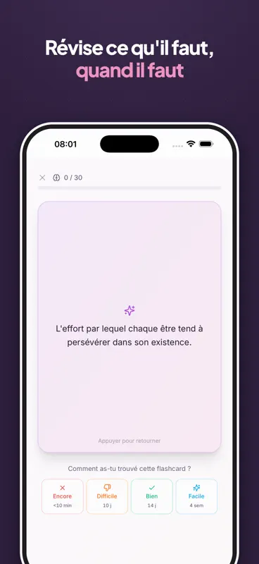 Oria Notes – Réviser avec l'IA screenshot 4 of 5
