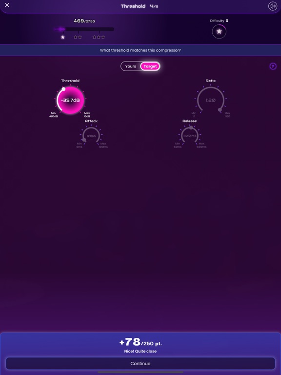MixSense - Learn Mixing by Ear iPad screenshot 4 - Music app