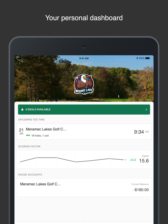 Play The Lakes iPad screenshot 1 - Sports app
