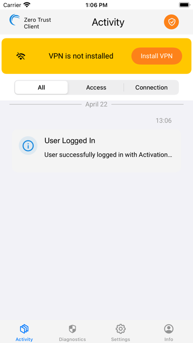 Screenshot #3 pour Akamai Zero Trust Client
