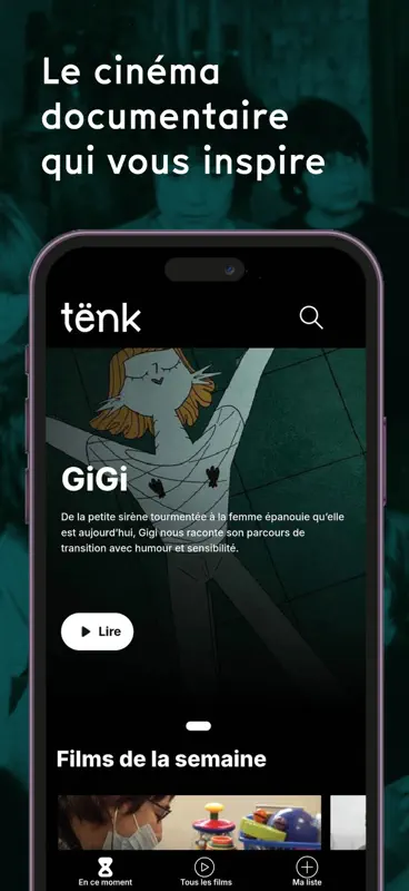 Tënk - Le cinéma documentaire screenshot 1 of 4