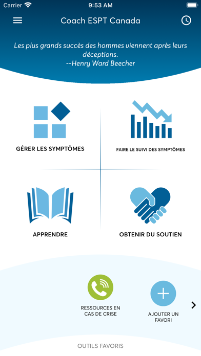 Screenshot #1 pour Coach ESPT Canada