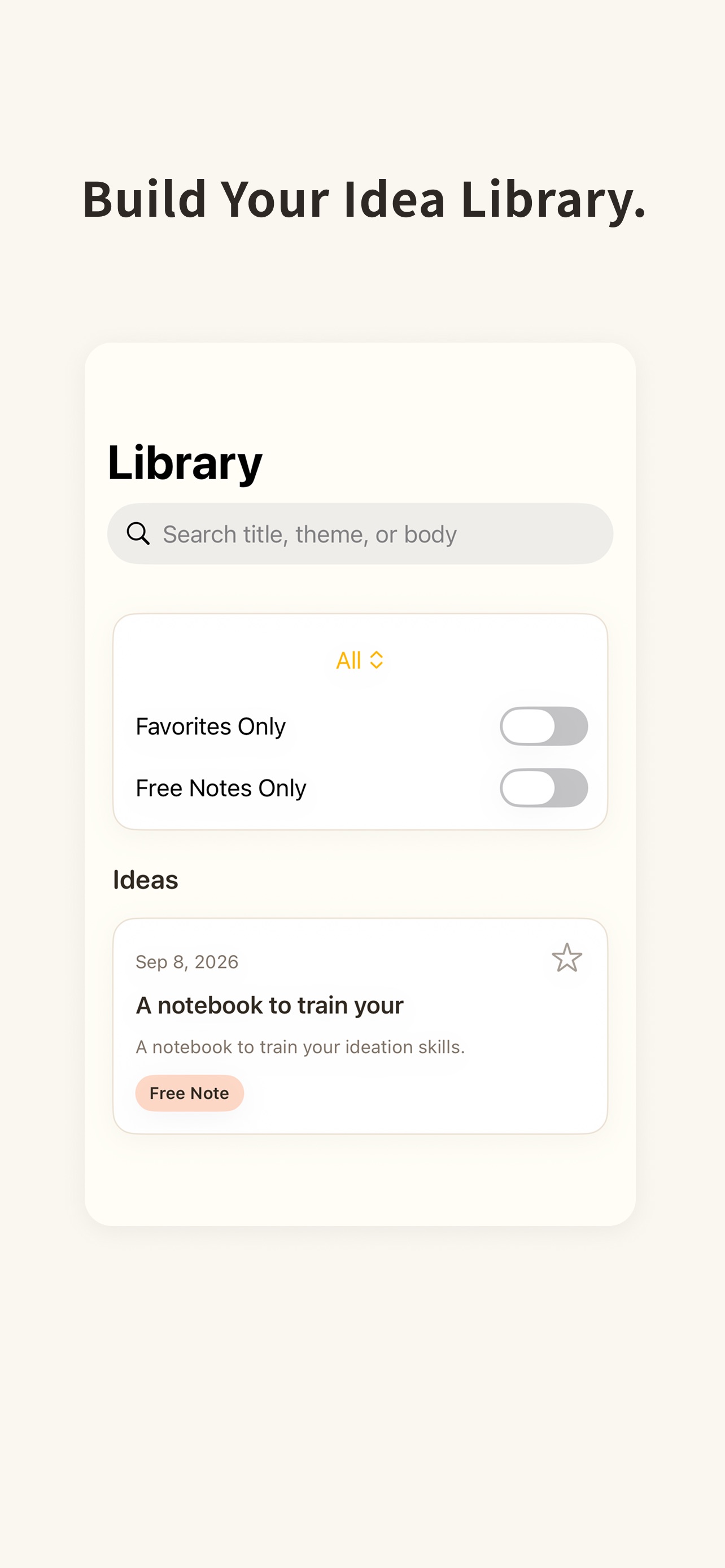 Screenshot 6 of Hirame: Idea Trainer