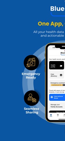 BlueRed Digital Health screenshot