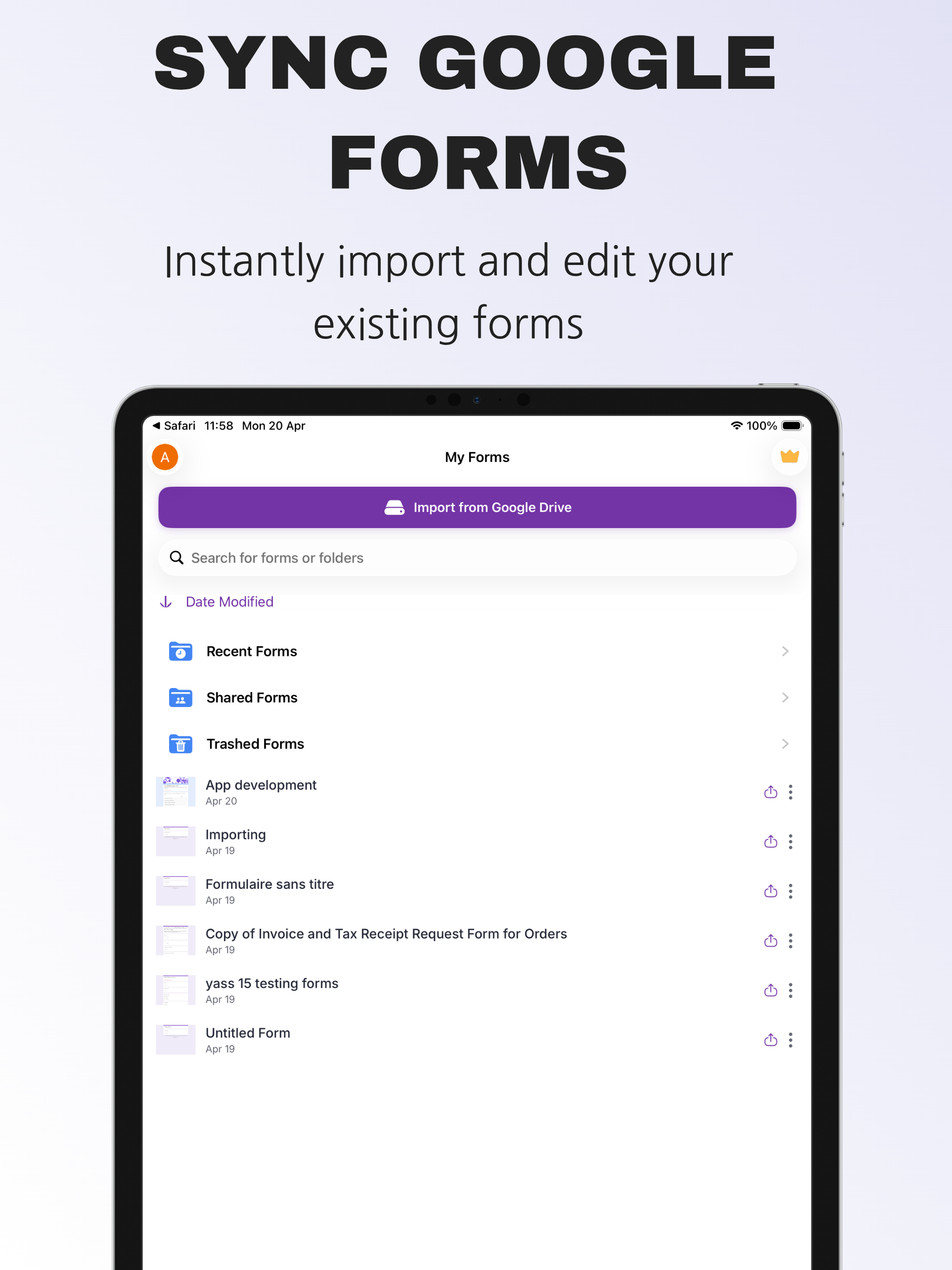 AI Form Builder & Survey Maker