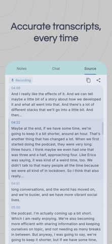 Autonote: AI Voice & Summary screenshot