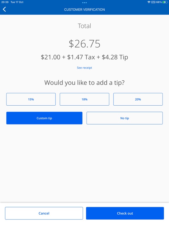 Screenshot #6 pour Chase Point of Sale (POS)℠