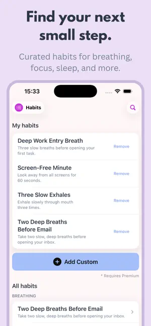 Avelio – Calm Daily Routine screenshot 2