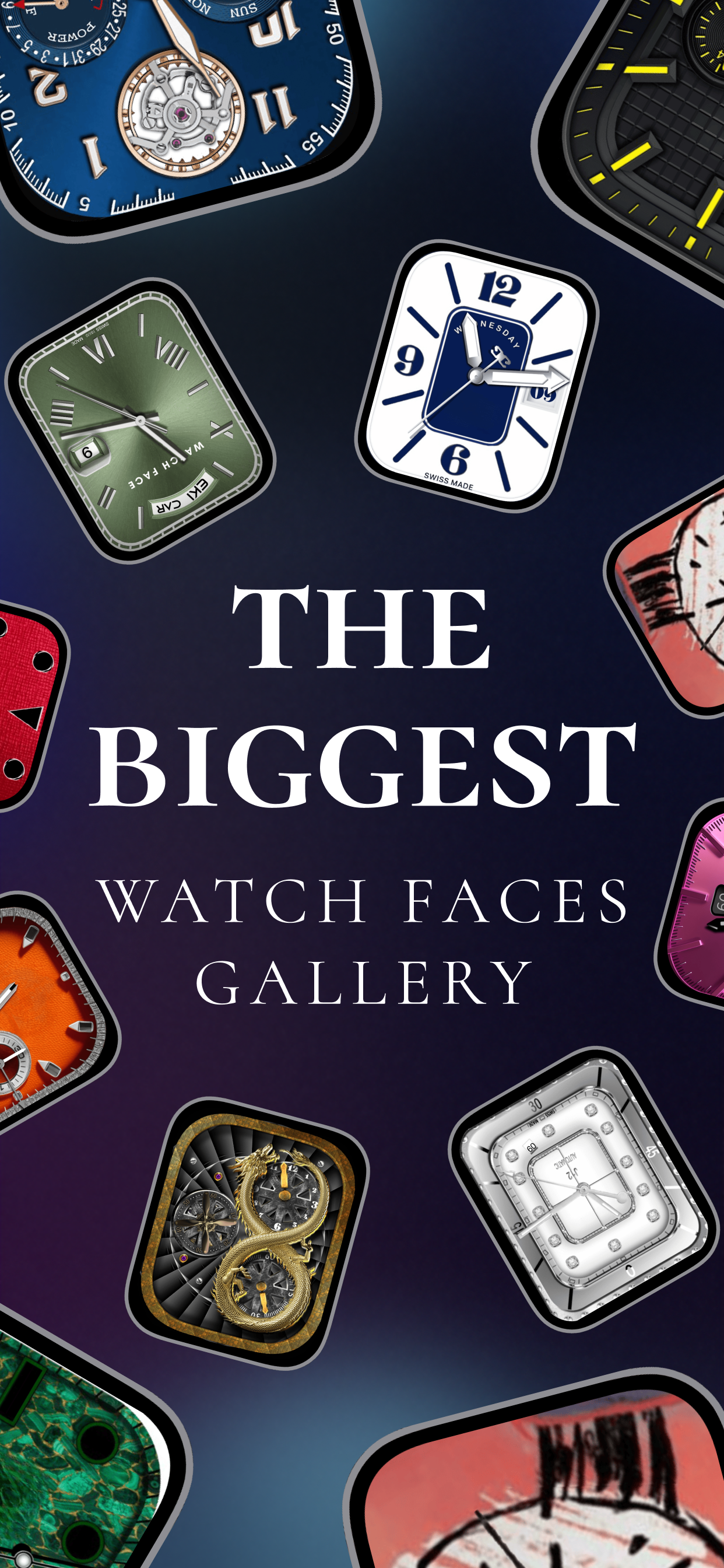 Luxury Watch Faces Gallery #1
