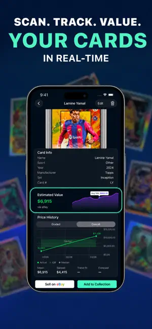 Sports Card Scanner＋ screenshot 2
