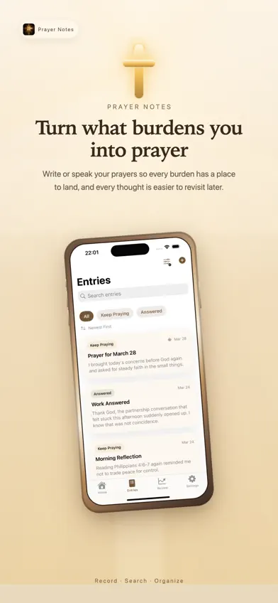 PrayerNotes: Prayer Journal screenshot 2