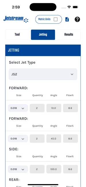 Jetstream Waterblast Tools screenshot 2