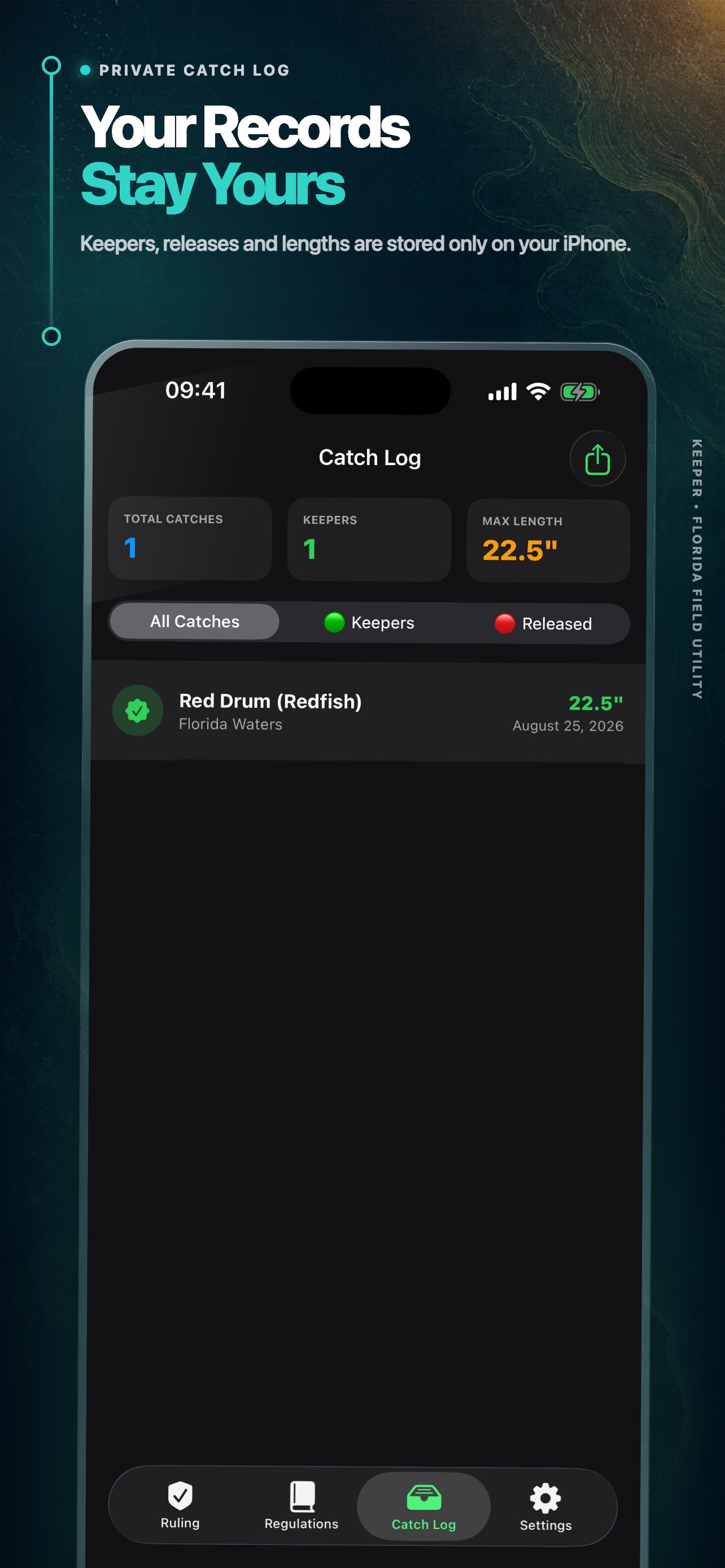 Screenshot 4 of Keeper Fishing Regulations