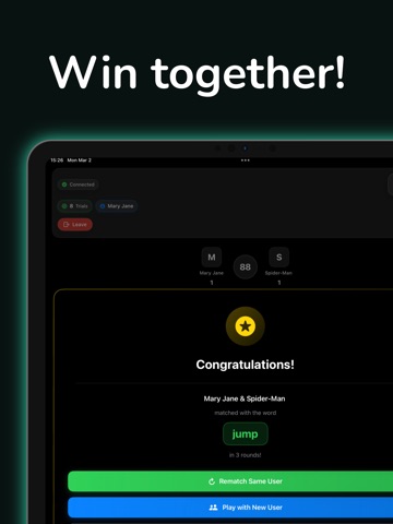 Same Word Game iPad screenshot