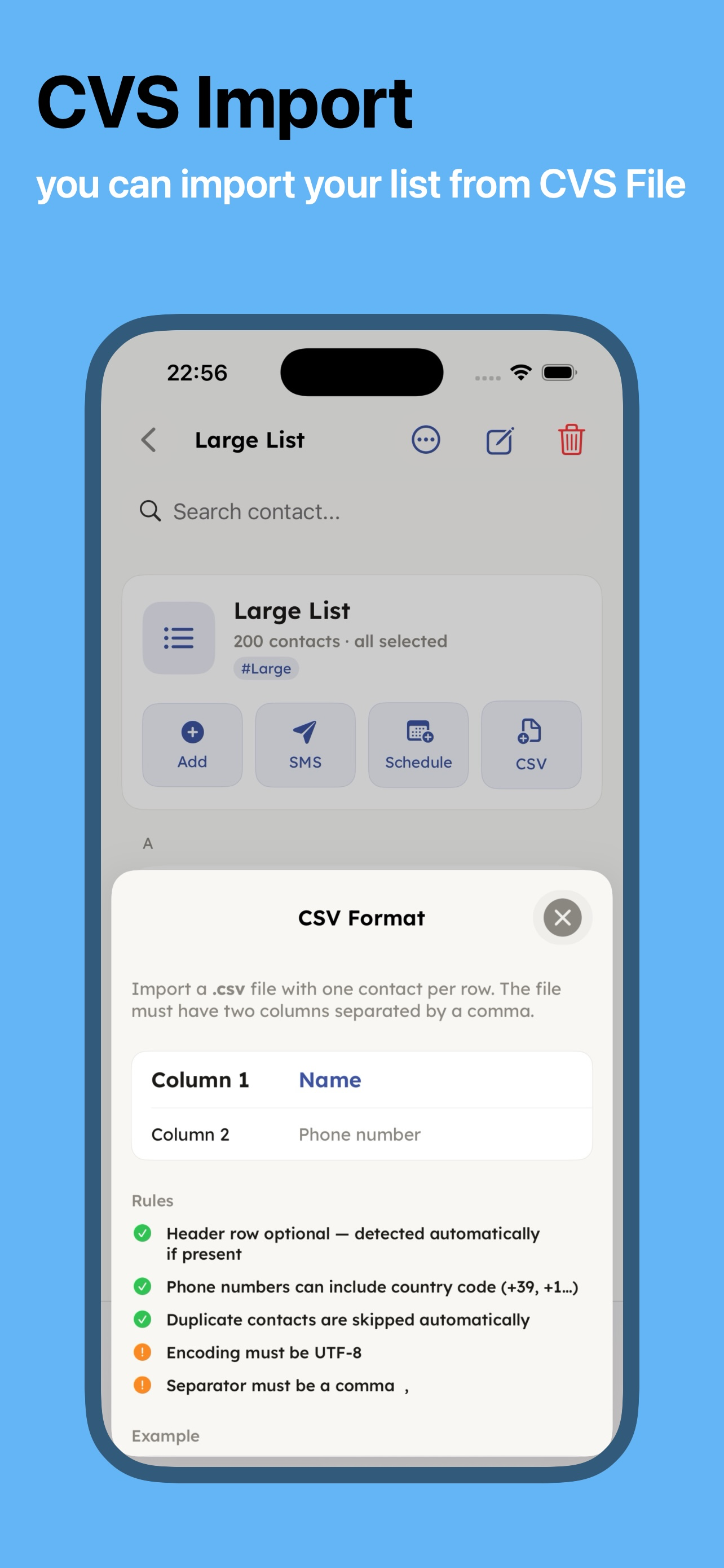 Group SMS – Bulk Text Sender screenshot 8
