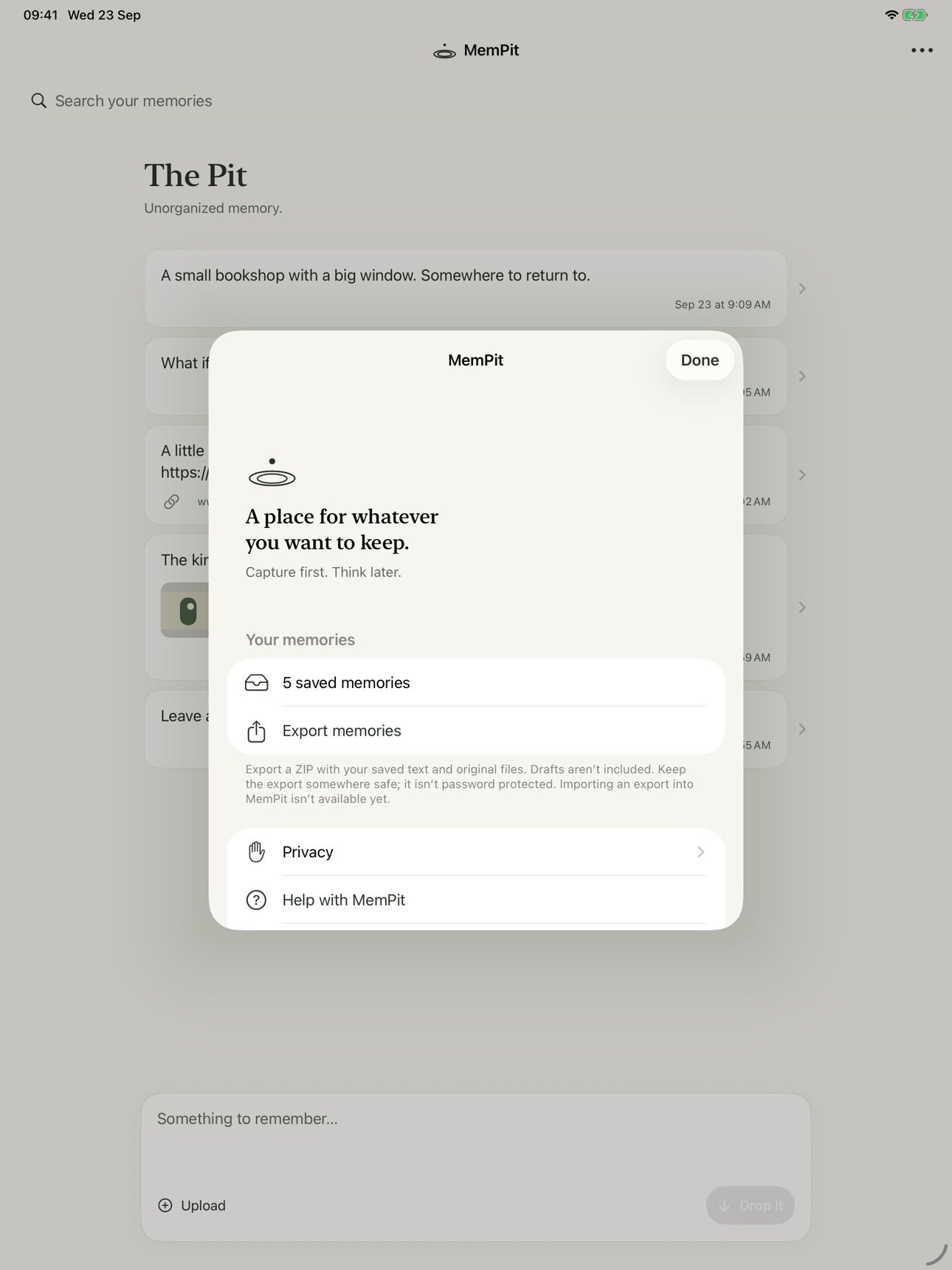 Screenshot 5 of MemPit