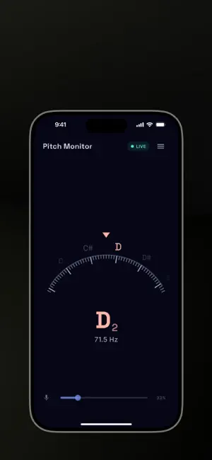 Vocal Pitch Monitor+ screenshot 4