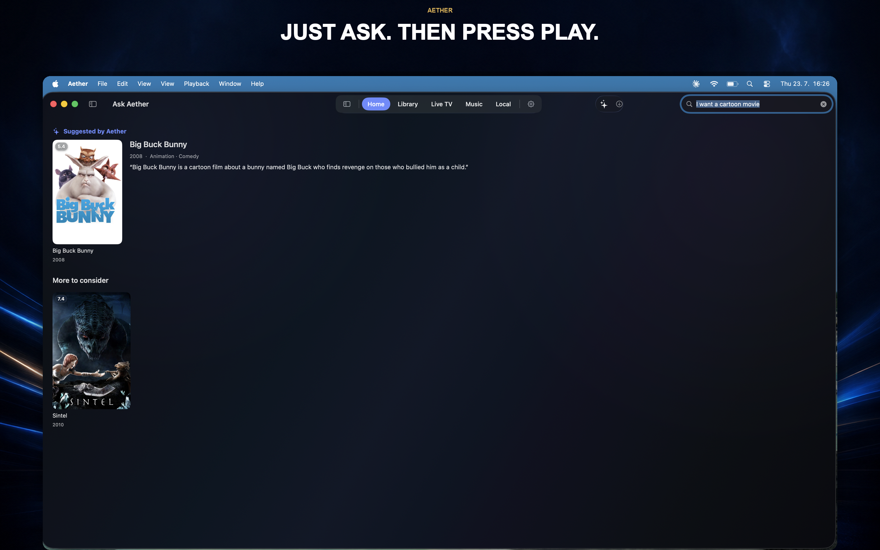 Aether Player screenshot 16