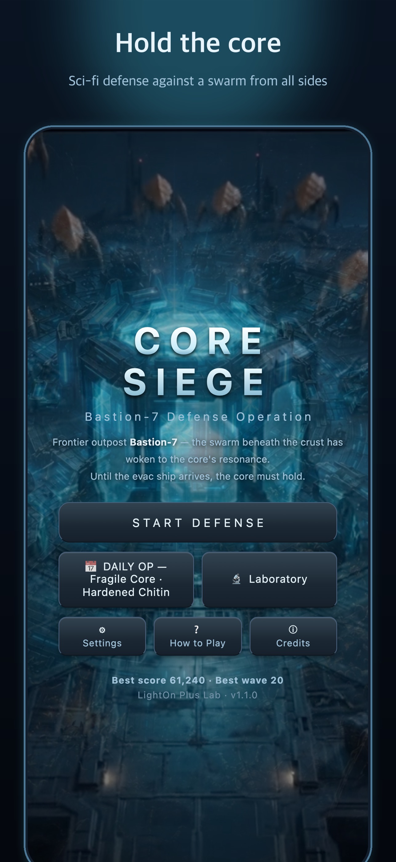 Screenshot 1 of CORE SIEGE: Bastion-7