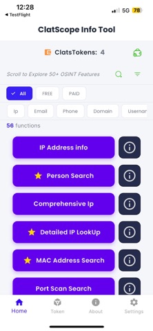 ClatScope (OSINT) Screenshot 1 of 5
