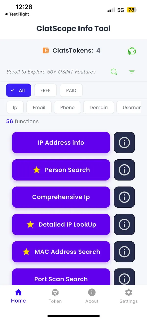 #1. ClatScope (OSINT) (iOS) Door: Olamide Owolabi