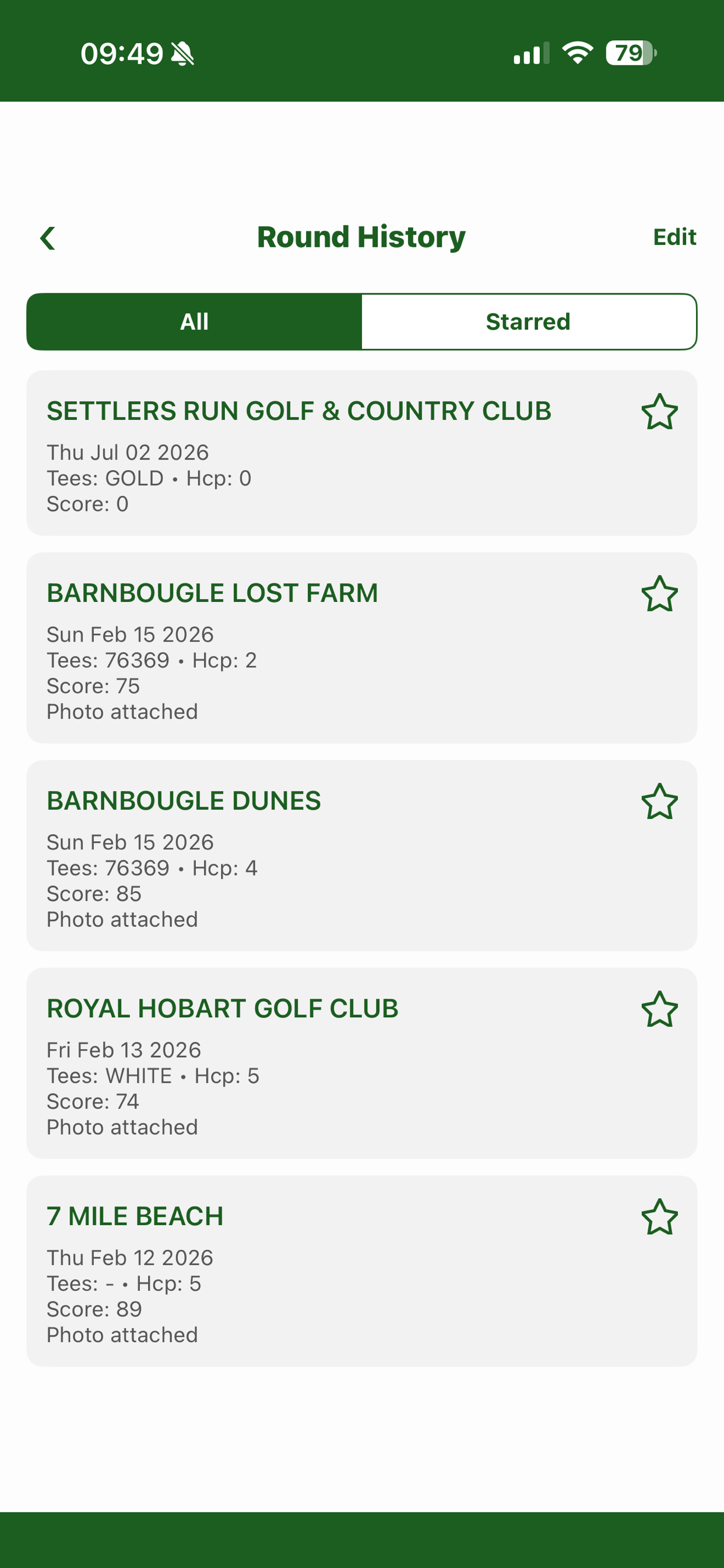 Eagle Eye Golf Journal screenshot 5