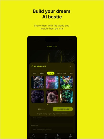 Tailo: AI Chat & Talking Pet iPad screenshot