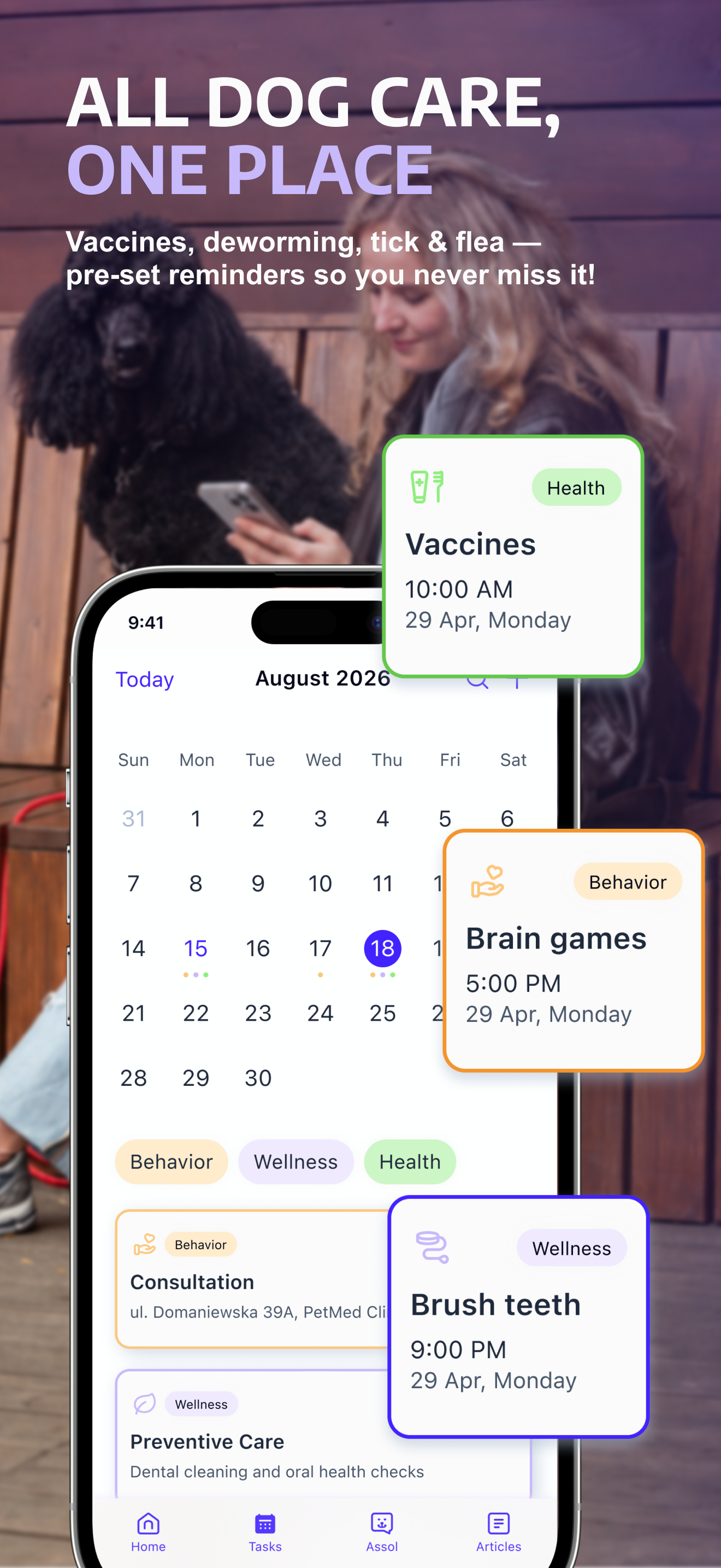 Dog&Care: Puppy Health & Care screenshot 2