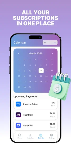 SubGuard Subscription Manager screenshot 2