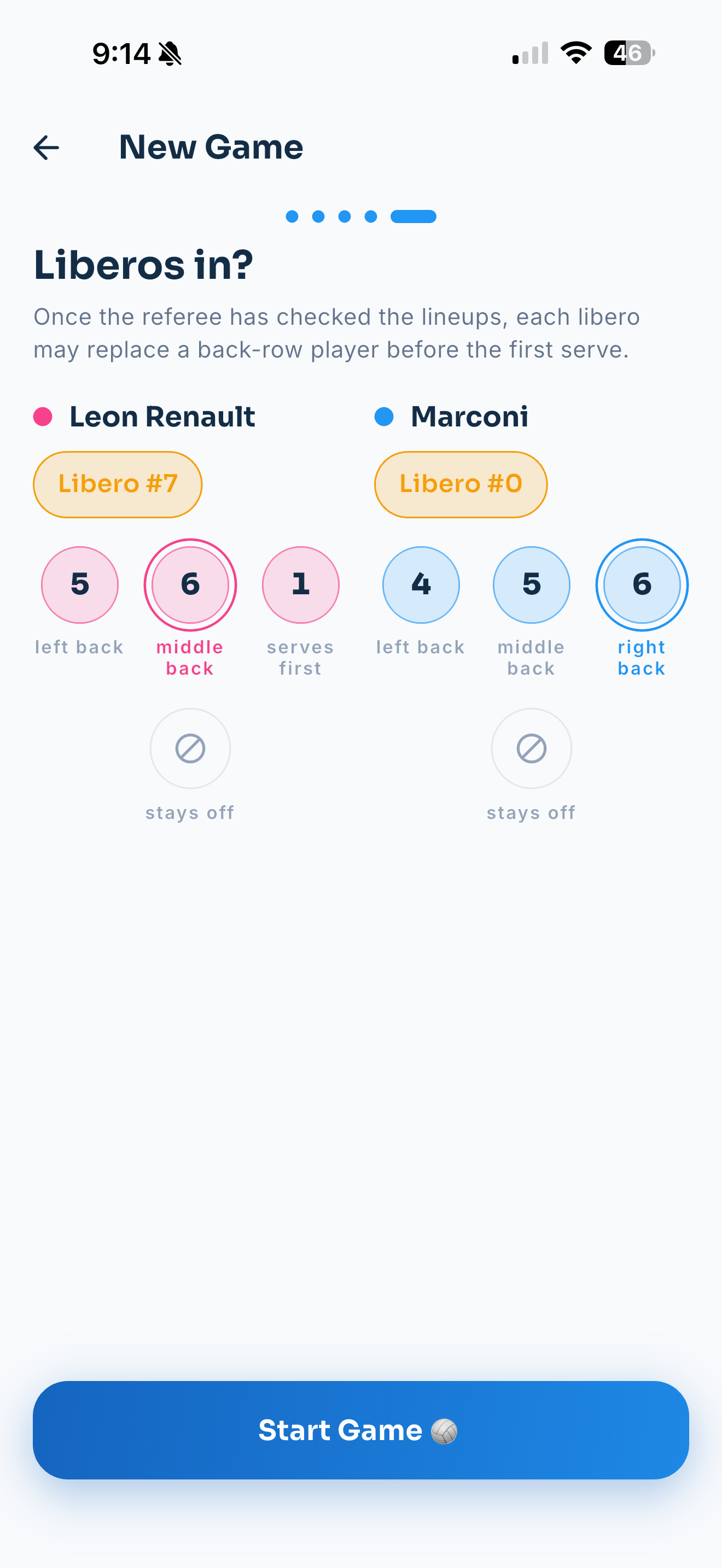 Scoresheet Live screenshot 5