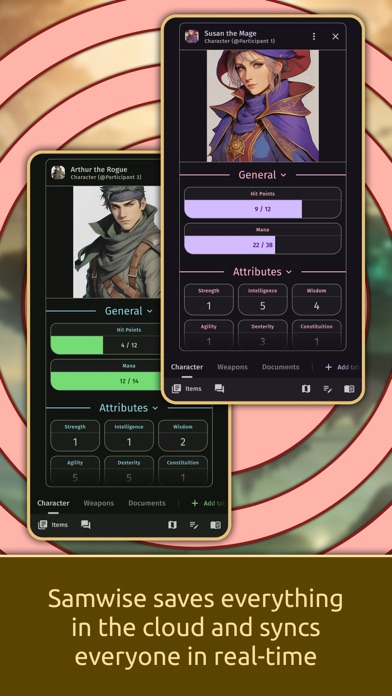 Samwise - RPG Assistant Screenshot
