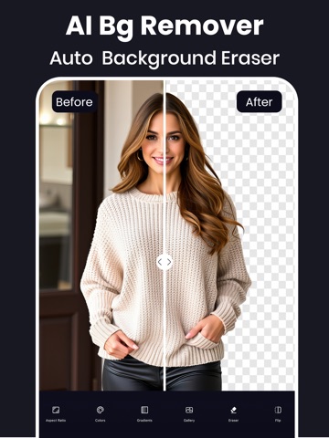 Photo Enhancer AI & Remove Bg iPad screenshot