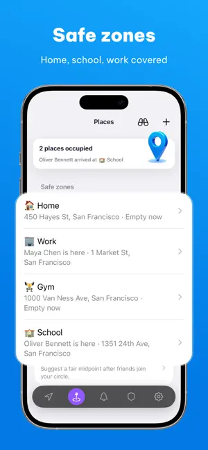 NearByMe-Location Sharing screenshot 4