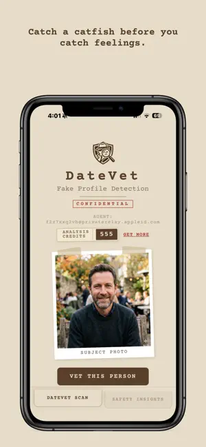 DateVet screenshot 1