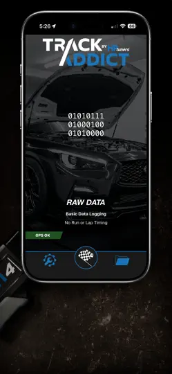 Скриншот TrackAddict на iPhone 4