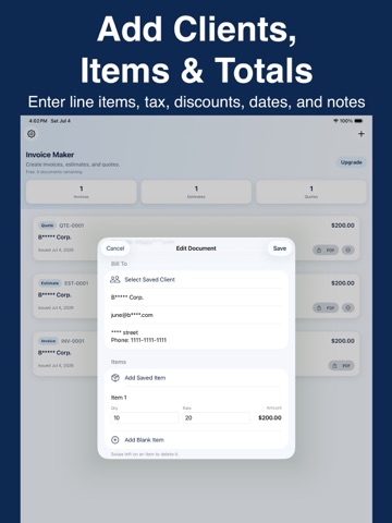 App screenshot