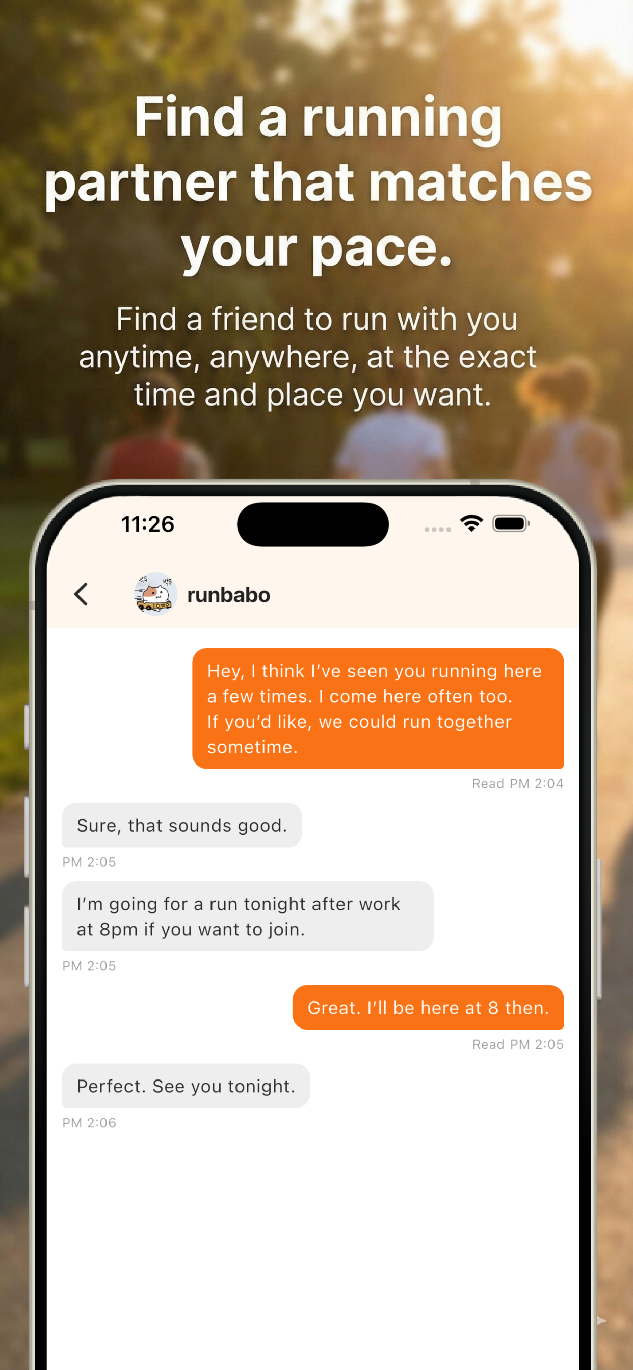 Runner's Hi screenshot 3