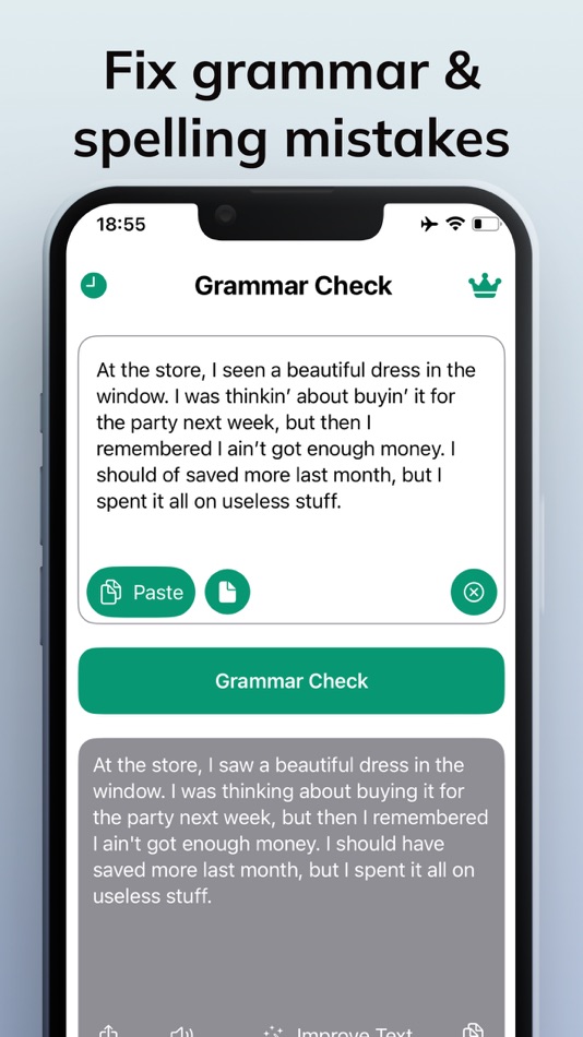 #1. Grammar Check Corrector AI (iOS) 게시자: DAMIEN, NATHANAEL ELLEDGE