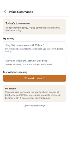 Golf Sync: Connect Play Engage screenshot