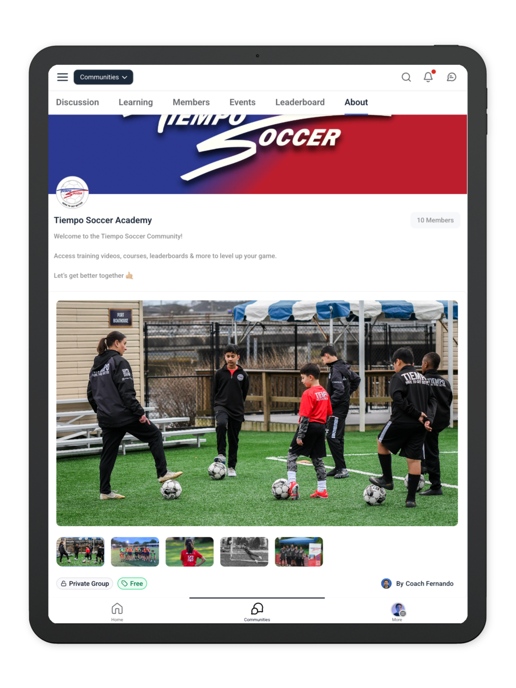 Tiempo Soccer